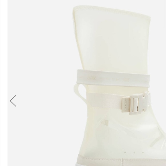 Nike Air Force 1 Sage Hi LX Clear Boot NIB - Picture 4 of 4